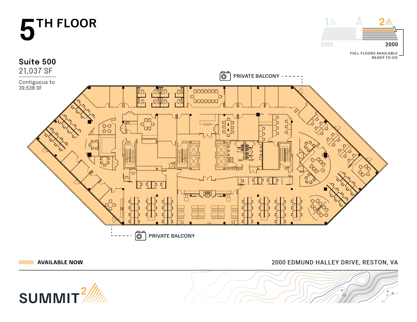 2000 Edmund Halley Dr, Reston, VA à louer Plan d’étage– Image 1 sur 1