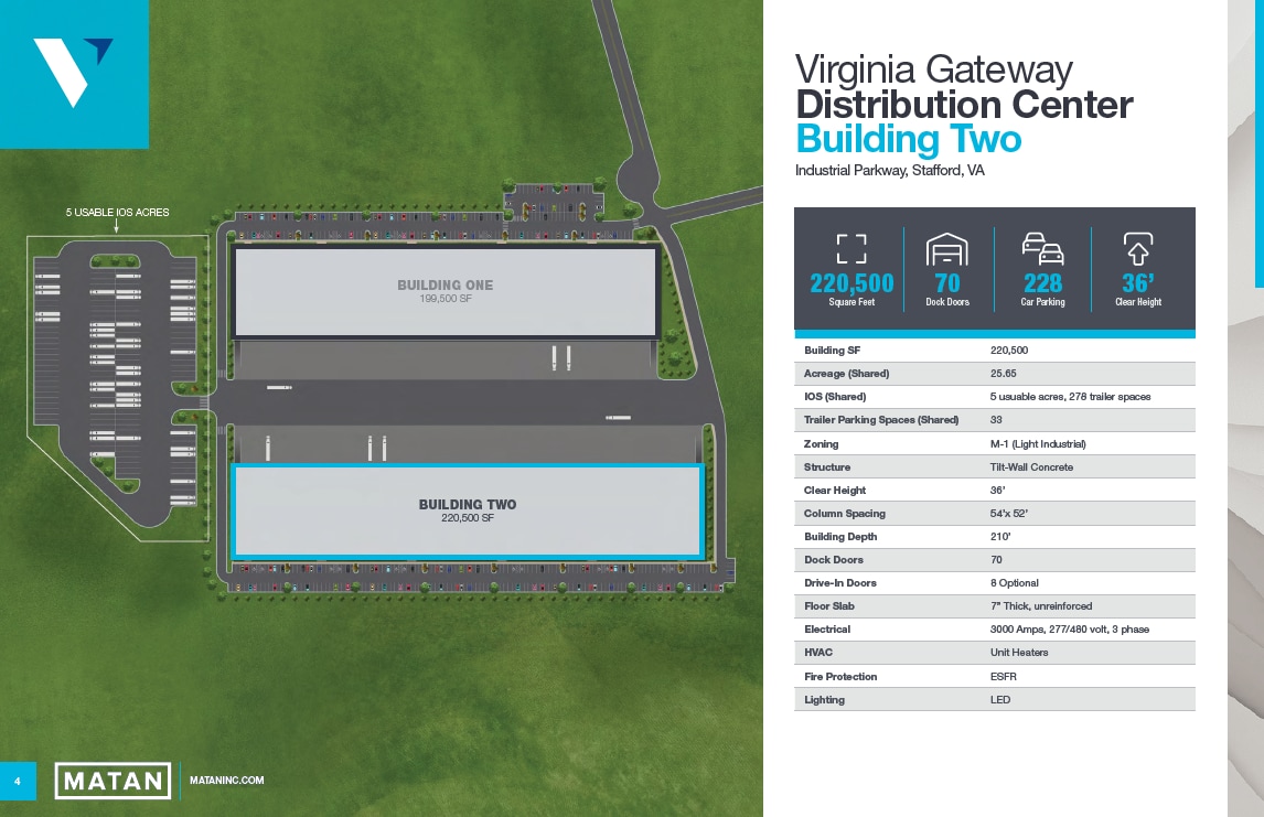 2031 International Pky, Fredericksburg, VA à louer Plan de site– Image 1 sur 1