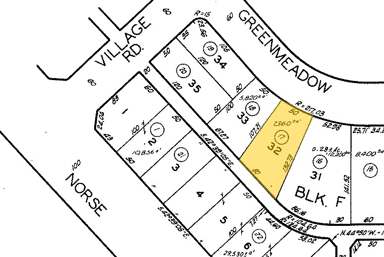 4420 E Greenmeadow Rd, Long Beach, CA à vendre - Plan cadastral – Image 2 sur 2