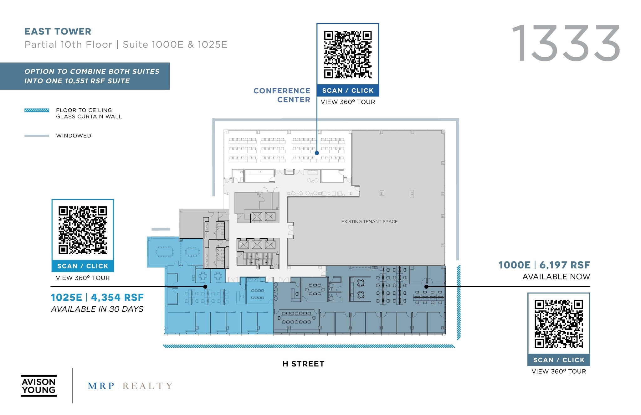 1333 H St NW, Washington, DC à louer Plan d’étage– Image 1 sur 1
