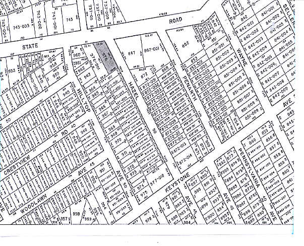 7246 Hazel Ave, Upper Darby, PA à vendre - Plan cadastral – Image 2 sur 2
