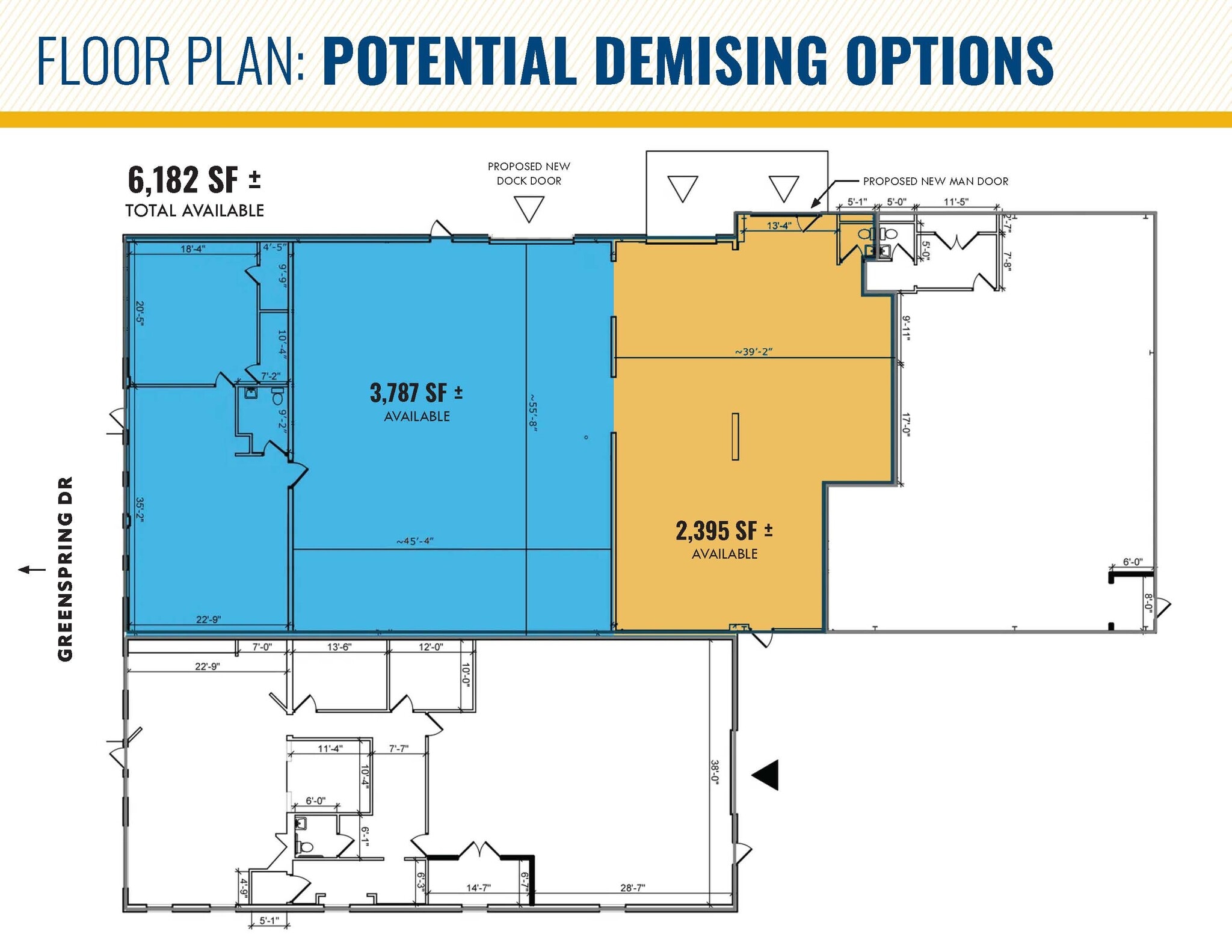2001-2003 Greenspring Dr, Timonium, MD à louer Plan d’étage– Image 1 sur 1