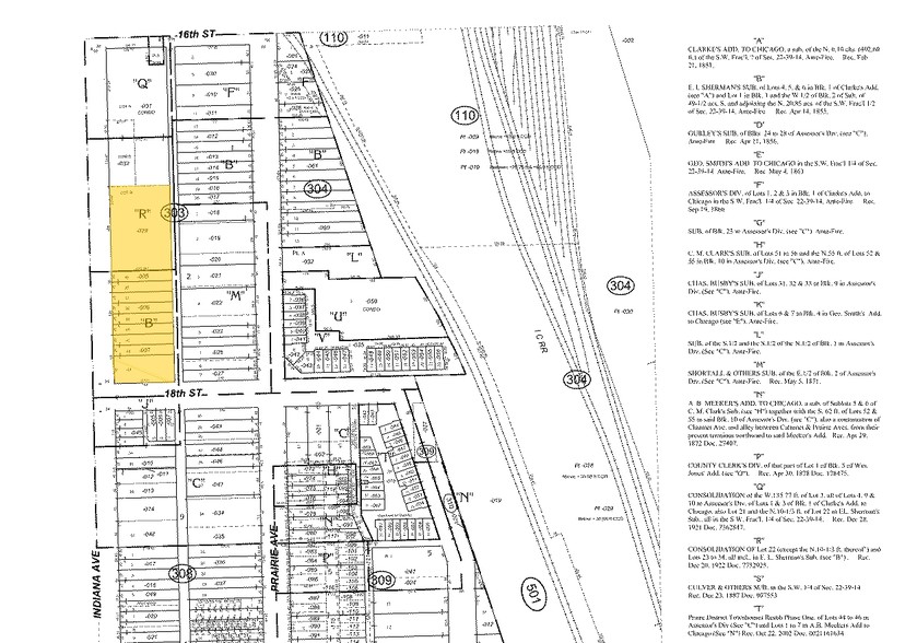 1727 S Indiana Ave, Chicago, IL à louer - Plan cadastral – Image 2 sur 15