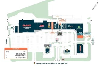 426 Town Ctr, New Britain, PA à louer Plan de site– Image 1 sur 1
