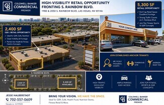 Plus de détails pour 1950-2050 S Rainbow Blvd, Las Vegas, NV - Local commercial à louer