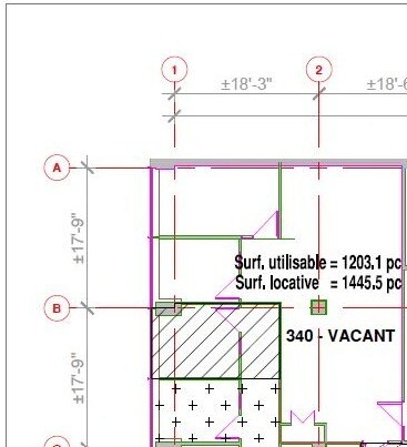 615 Boul René-Lévesque O, Montréal, QC à louer Plan d’étage– Image 1 sur 1