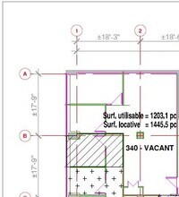 615 Boul René-Lévesque O, Montréal, QC à louer Plan d’étage– Image 1 sur 1