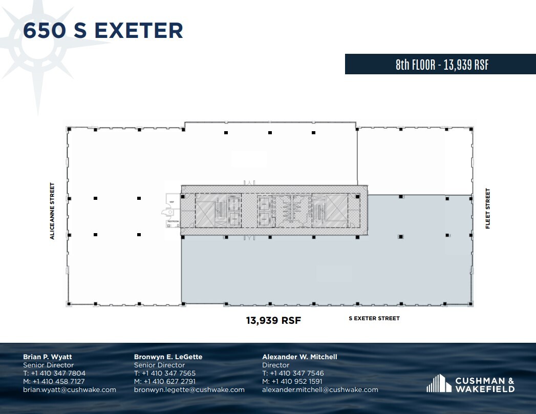100 International Dr, Baltimore, MD à louer Plan d’étage– Image 1 sur 1