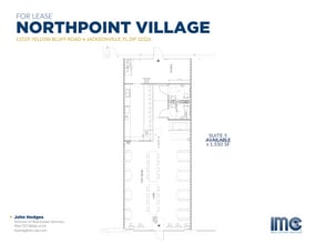 New Berlin Rd, Jacksonville, FL à louer Plan d’étage– Image 2 sur 2