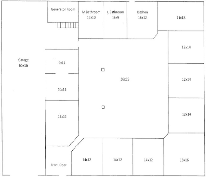 1001 N Old Rand Rd, Wauconda, IL à louer - Plan d’étage – Image 2 sur 2