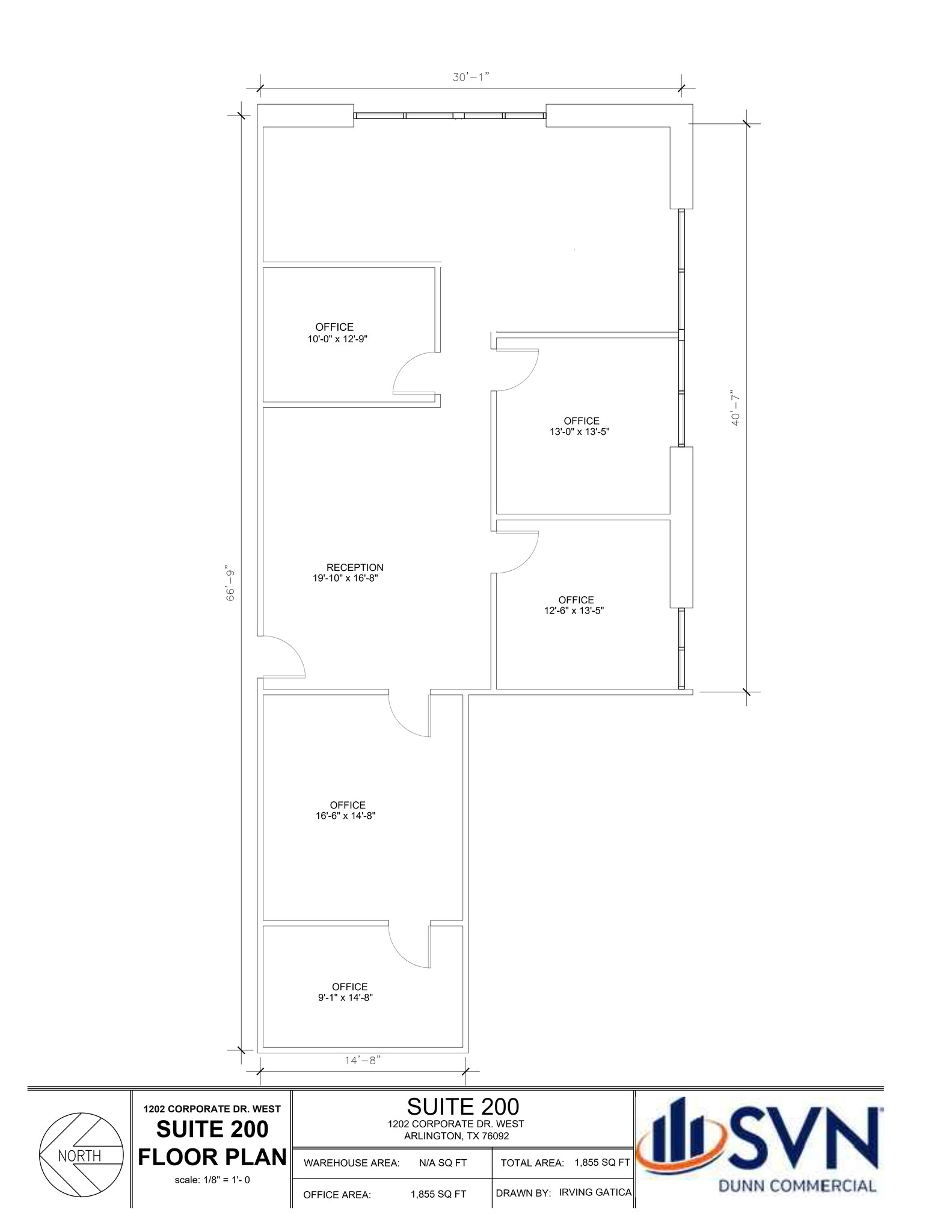 2401 Avenue J, Arlington, TX à louer Plan de site– Image 1 sur 1