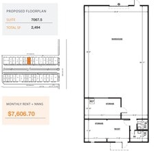 7059-7077 1/2 Vineland Ave, North Hollywood, CA à louer Plan d’étage– Image 1 sur 1
