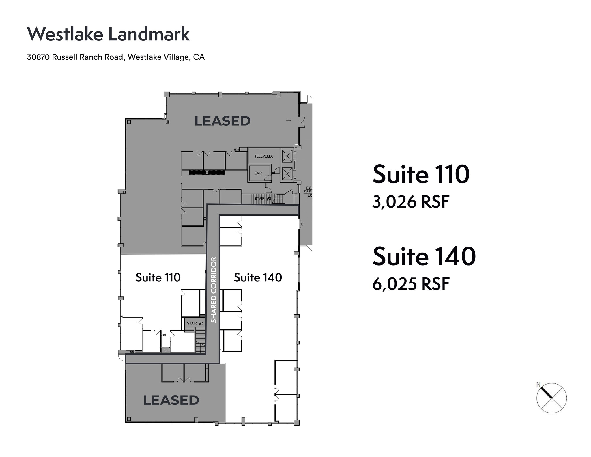 30930 Russell Ranch Rd, Westlake Village, CA à louer Plan de site– Image 1 sur 1