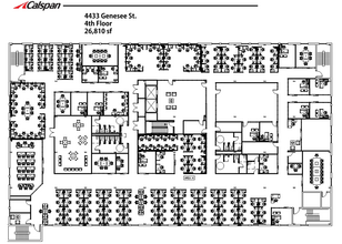 4433 Genesee St, Cheektowaga, NY à louer Plan d’étage– Image 1 sur 9