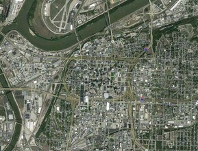 300 Wyandotte St, Kansas City, MO - Vue aérienne  vue de carte - Image1