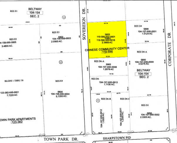 5855 Sovereign Dr, Houston, TX à louer - Plan cadastral – Image 2 sur 41