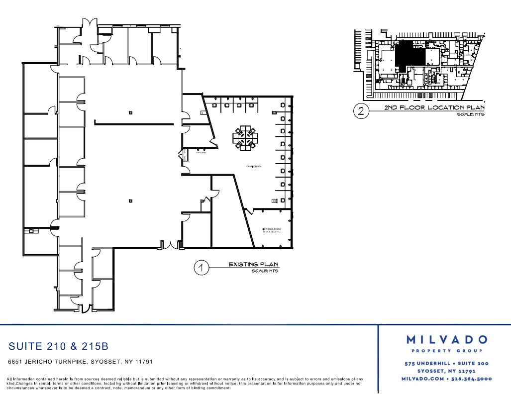 6851 Jericho Tpke, Syosset, NY à louer Plan d’étage– Image 1 sur 1