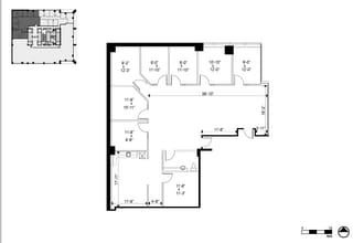 180 Dundas St W, Toronto, ON à louer Plan d’étage– Image 1 sur 1