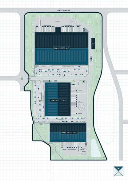 Tornado Way, Darlington à louer - Plan de site – Image 3 sur 71