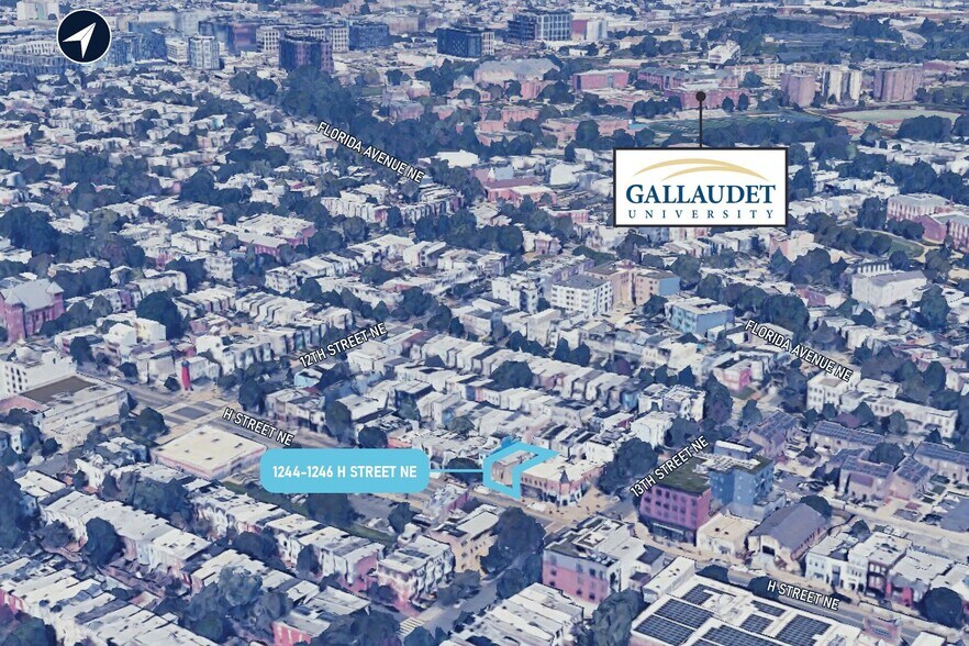 1244-1246 H St NE, Washington, DC à vendre - Photo de l’immeuble – Image 3 sur 3
