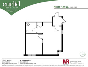 1803 Hicks Rd, Rolling Meadows, IL à louer Plan d’étage– Image 1 sur 1