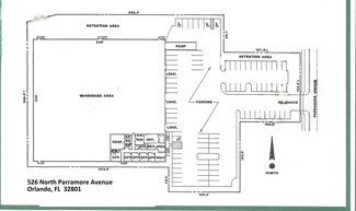 Plus de détails pour 526 N Parramore Ave, Orlando, FL - Industriel/Logistique à louer