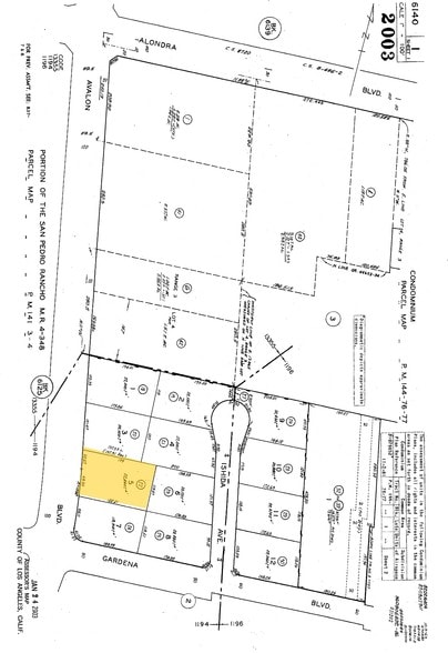 16412 Avalon Blvd, Carson, CA à louer - Plan cadastral – Image 3 sur 3