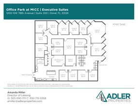 7925 NW 12th St, Doral, FL à louer Plan d’étage– Image 1 sur 1