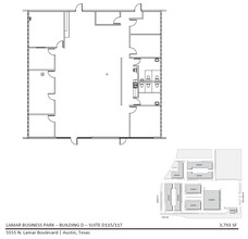 5555 N Lamar Blvd, Austin, TX à louer Plan d’étage– Image 1 sur 1