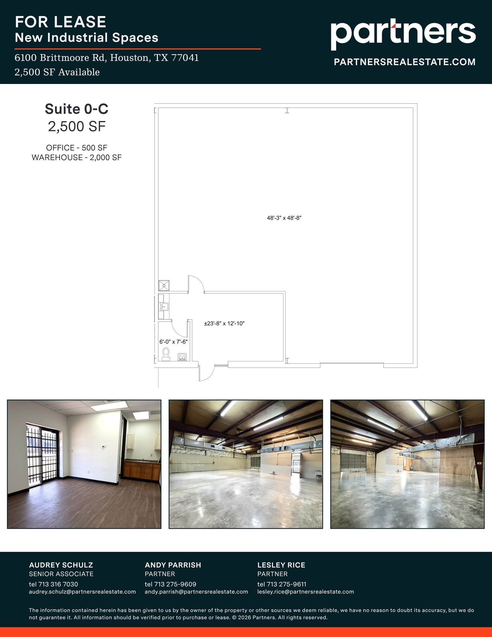 6100 Brittmoore Rd, Houston, TX à louer Plan de site– Image 1 sur 1