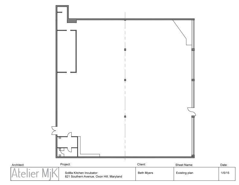 801-829 Southern Ave, Oxon Hill, MD à louer Plan d’étage– Image 1 sur 1