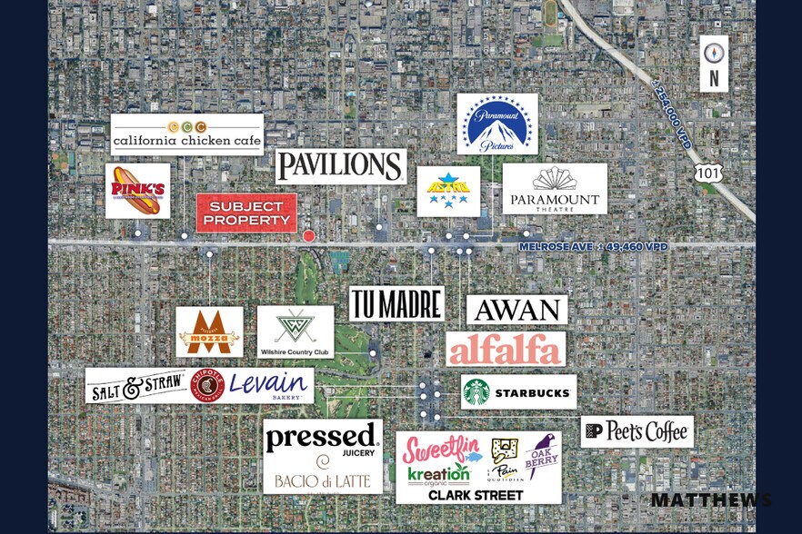 6051-6059 Melrose Ave, Los Angeles, CA à louer - Photo de l’immeuble – Image 3 sur 3