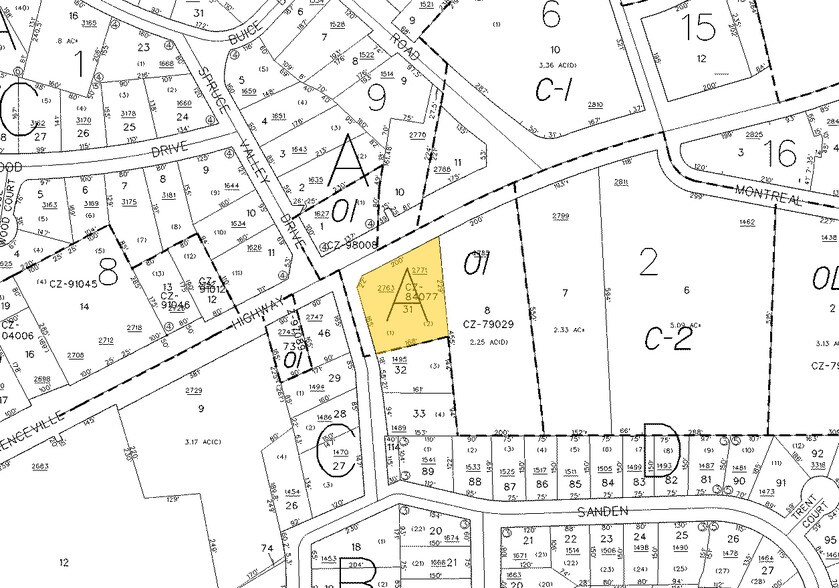 2771 Lawrenceville Hwy, Decatur, GA à vendre - Plan cadastral – Image 3 sur 3
