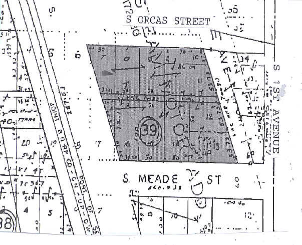 5701 1st Ave S, Seattle, WA à louer - Plan cadastral – Image 2 sur 7