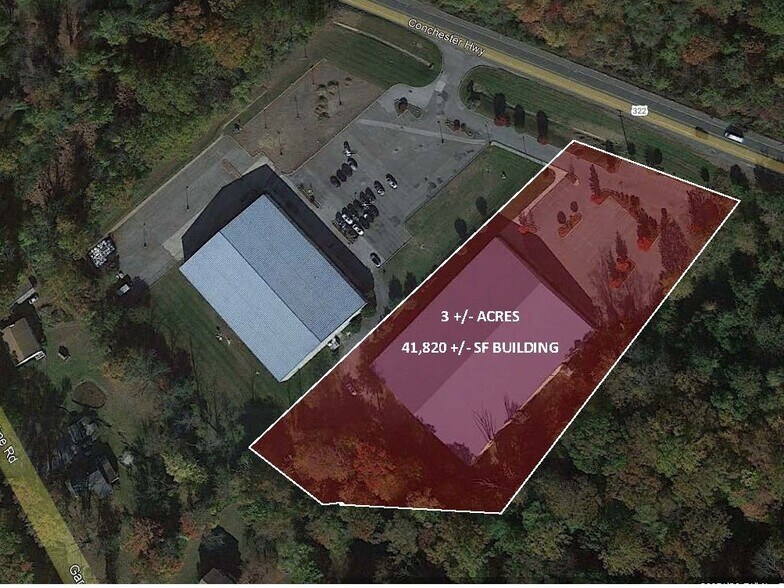 1485 Conchester Hwy, Boothwyn, PA à vendre - Photo de l’immeuble – Image 2 sur 6