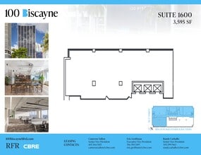 100 N Biscayne Blvd, Miami, FL à louer Plan de site– Image 1 sur 1