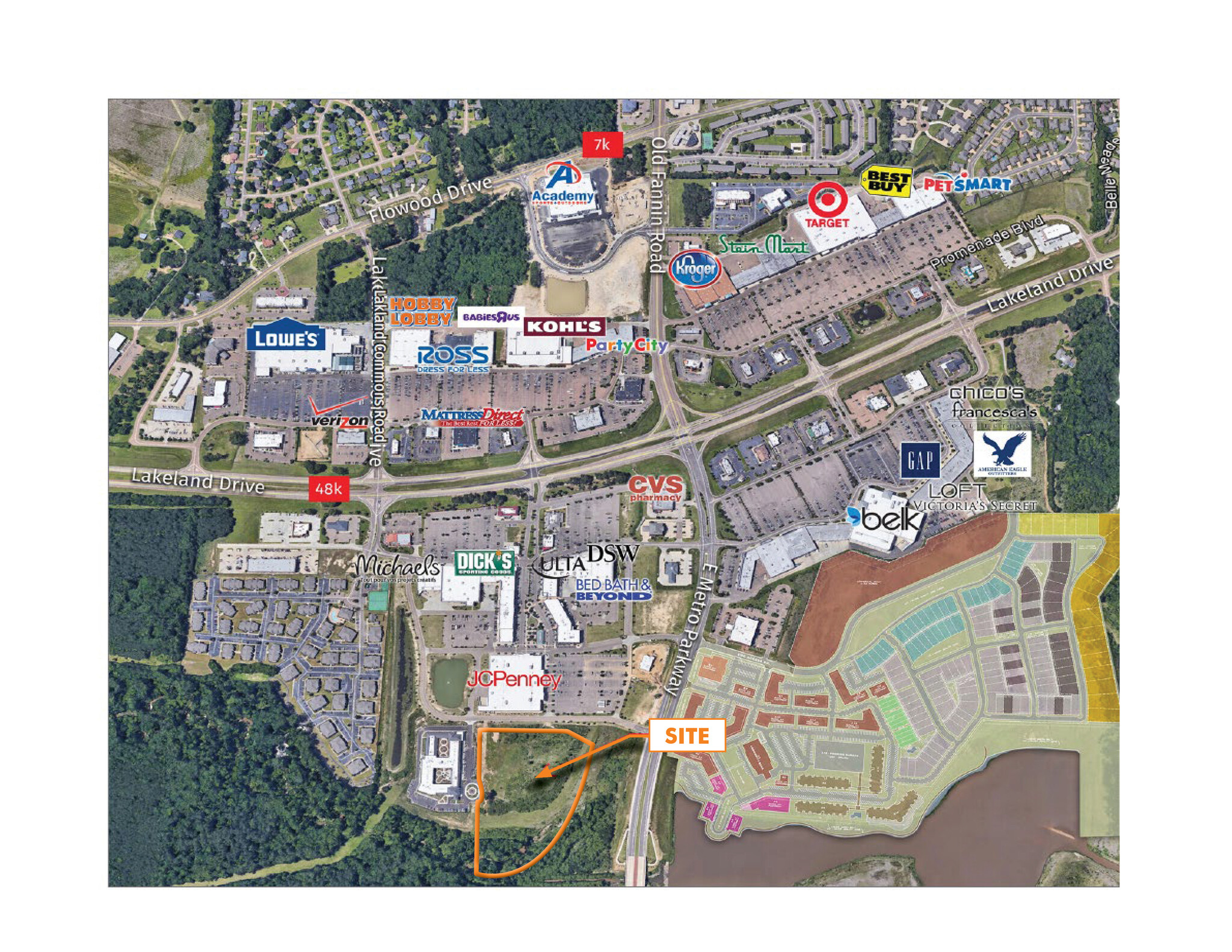 E Metro Dr, Flowood, MS à vendre Photo de l’immeuble– Image 1 sur 4