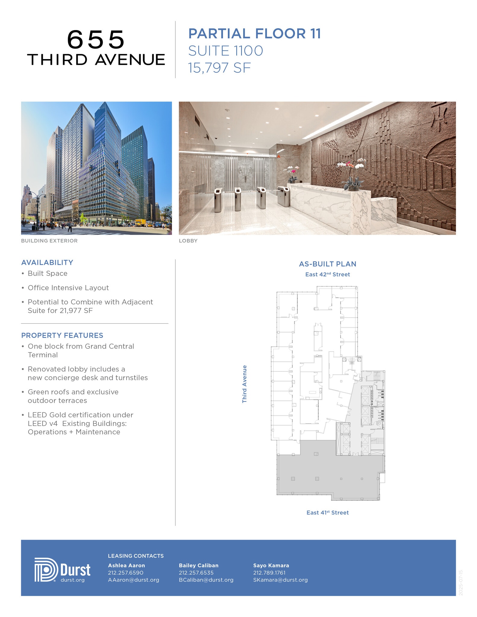 655 Third Ave, New York, NY à louer Photo intérieure– Image 1 sur 1