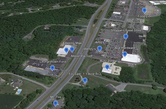 26367 Point Lookout Rd, Leonardtown, MD - VUE AÉRIENNE  vue de carte