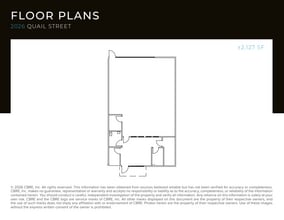 2000-2026 Quail St, Newport Beach, CA à louer Plan d’étage– Image 1 sur 1