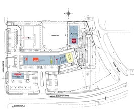 1600 W League City Pky, League City, TX à louer Plan de site– Image 1 sur 1