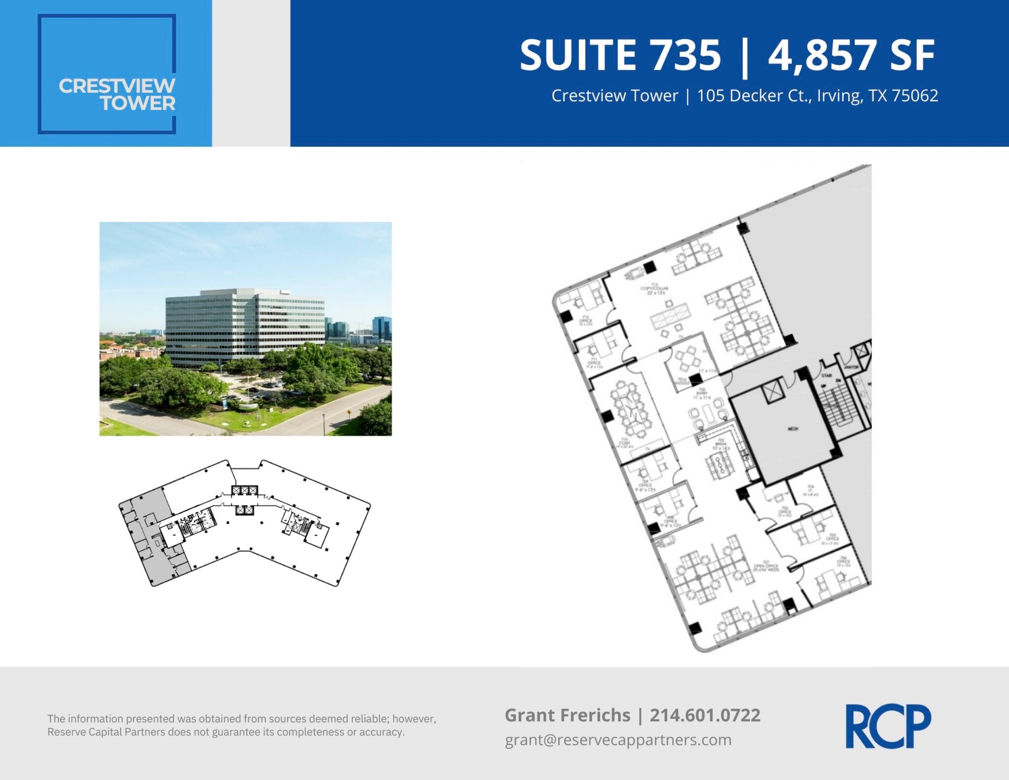 105 Decker Ct, Irving, TX à louer Plan d’étage– Image 1 sur 15