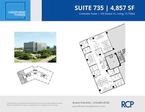 105 Decker Ct, Irving, TX à louer Plan d’étage– Image 1 sur 15