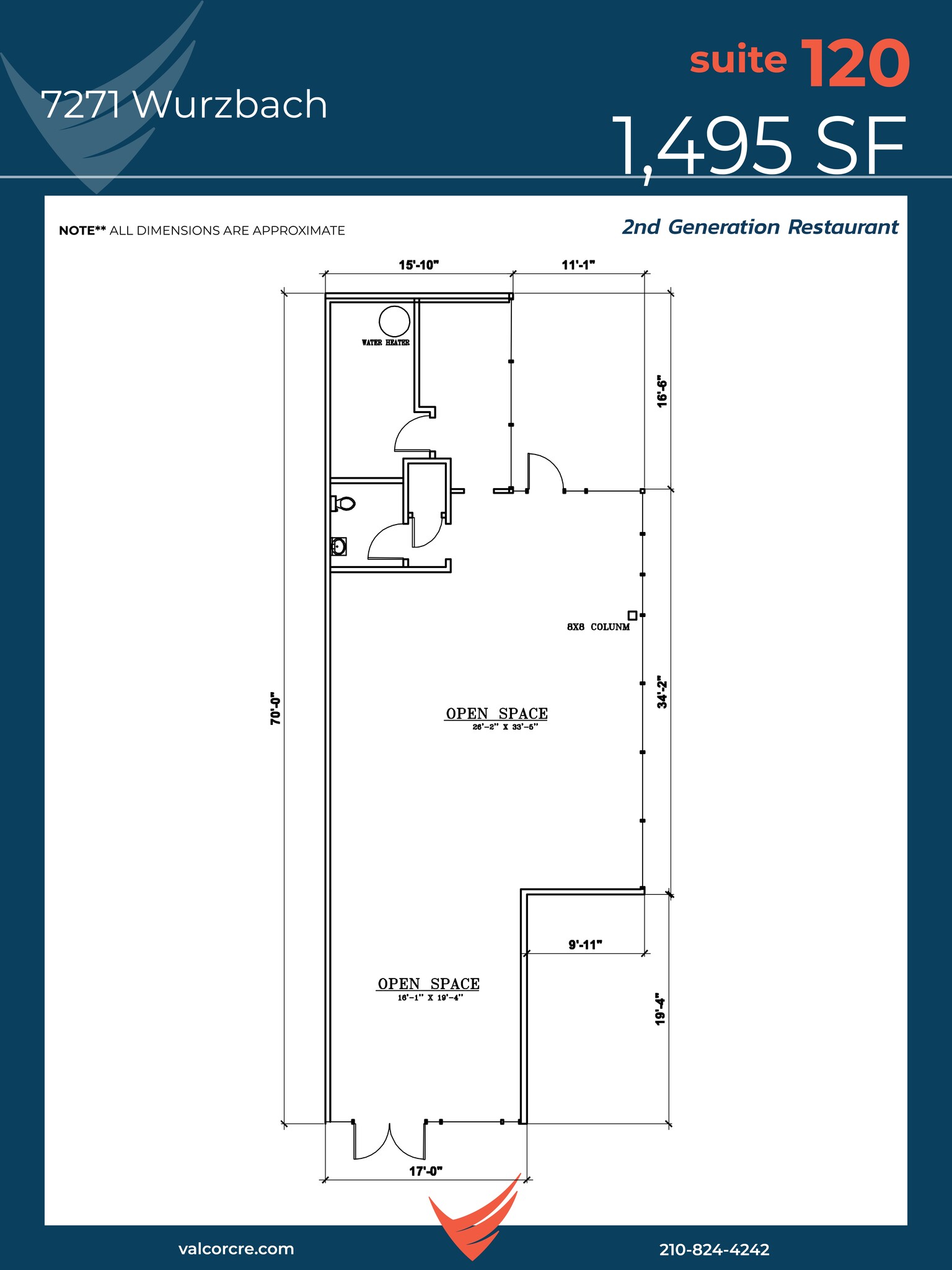 7271 Wurzbach Rd, San Antonio, TX à louer Plan de site– Image 1 sur 1