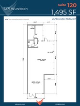 7271 Wurzbach Rd, San Antonio, TX à louer Plan de site– Image 1 sur 1