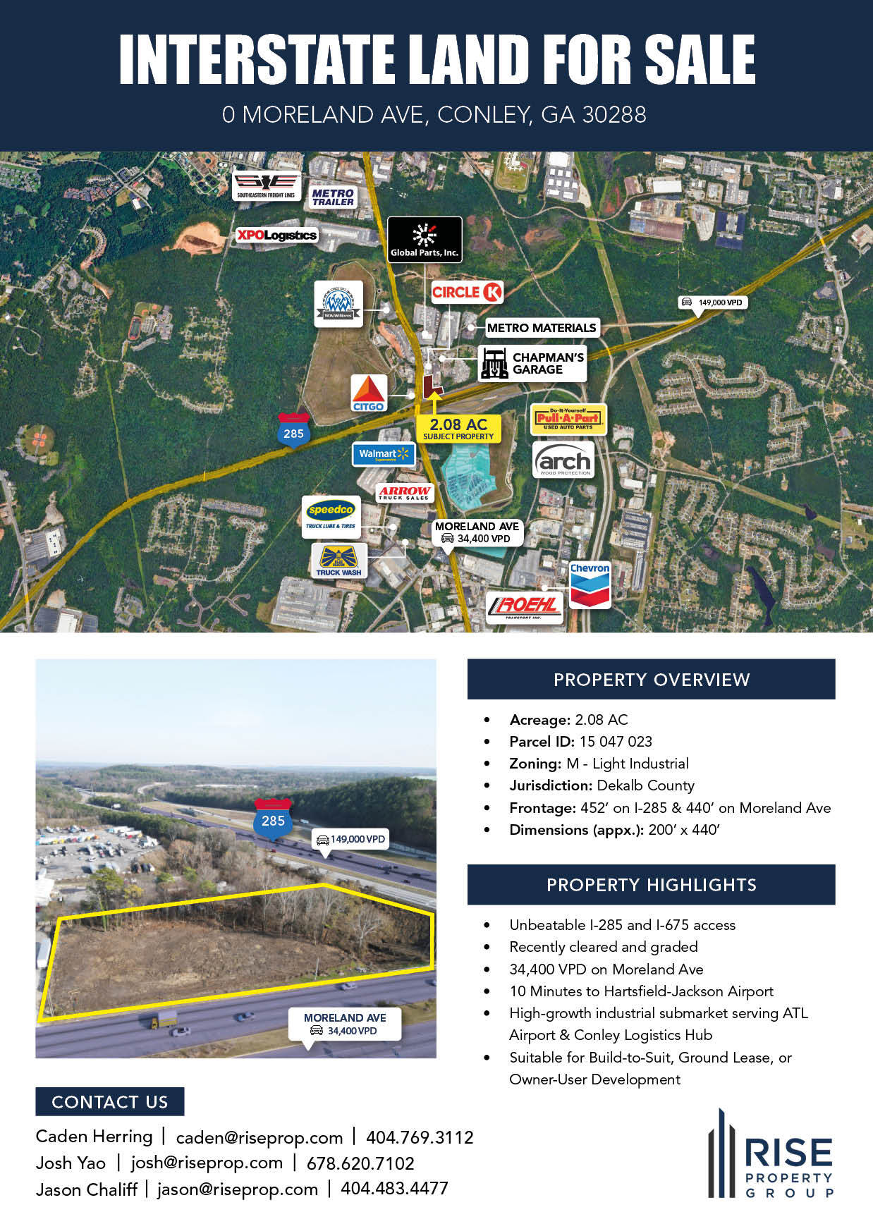 0 Moreland Ave, Conley, GA à vendre Photo de l’immeuble– Image 1 sur 13