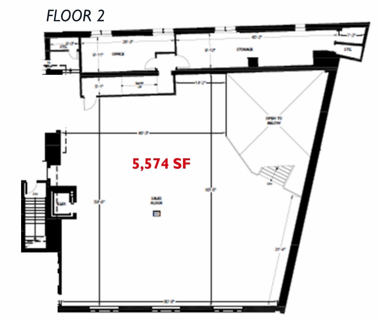 20 S Park St, Montclair, NJ à louer Plan d’étage– Image 1 sur 2