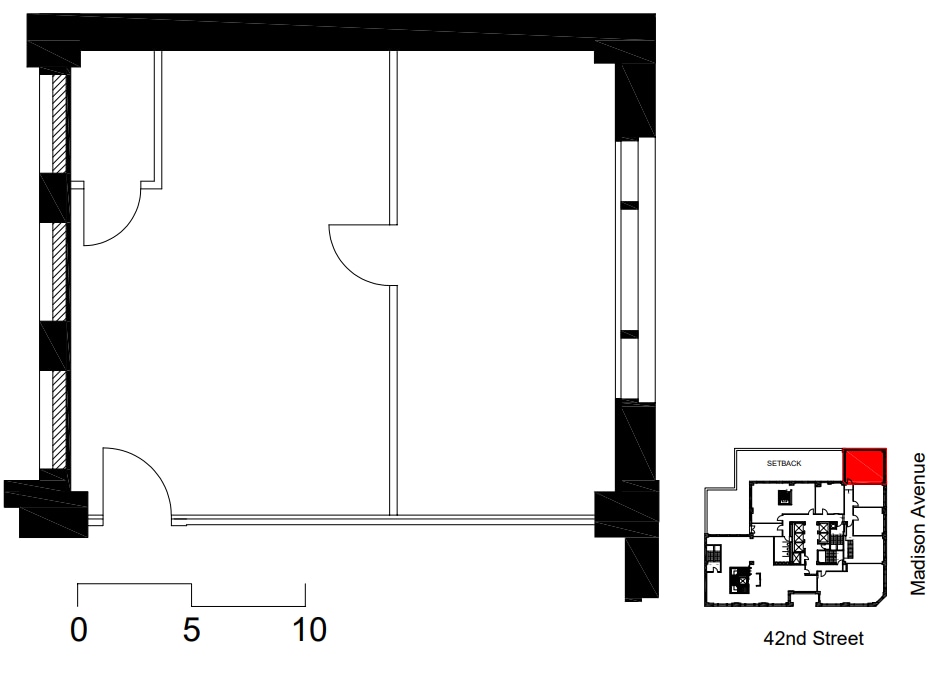 315 Madison Ave, New York, NY à louer Plan d’étage– Image 1 sur 1