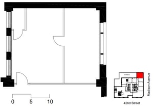 315 Madison Ave, New York, NY à louer Plan d’étage– Image 1 sur 1