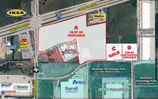 Plus de détails pour SEC I-30 & FM 549, Rockwall, TX - Terrain à vendre